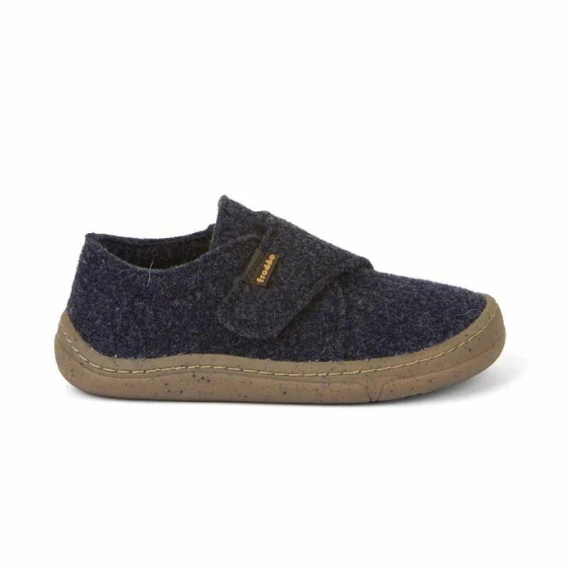 Froddo Barefoot Wool Slippers Dark Blue 4 Froddo Barefoot Wool Slippers Dark Blue - Image 2