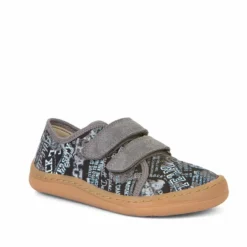 Froddo Barefoot Canvas Shoes Black/Grey