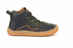Froddo Barefoot Lace Up Boot Navy -Happy Little Soles Shop g3110189 02