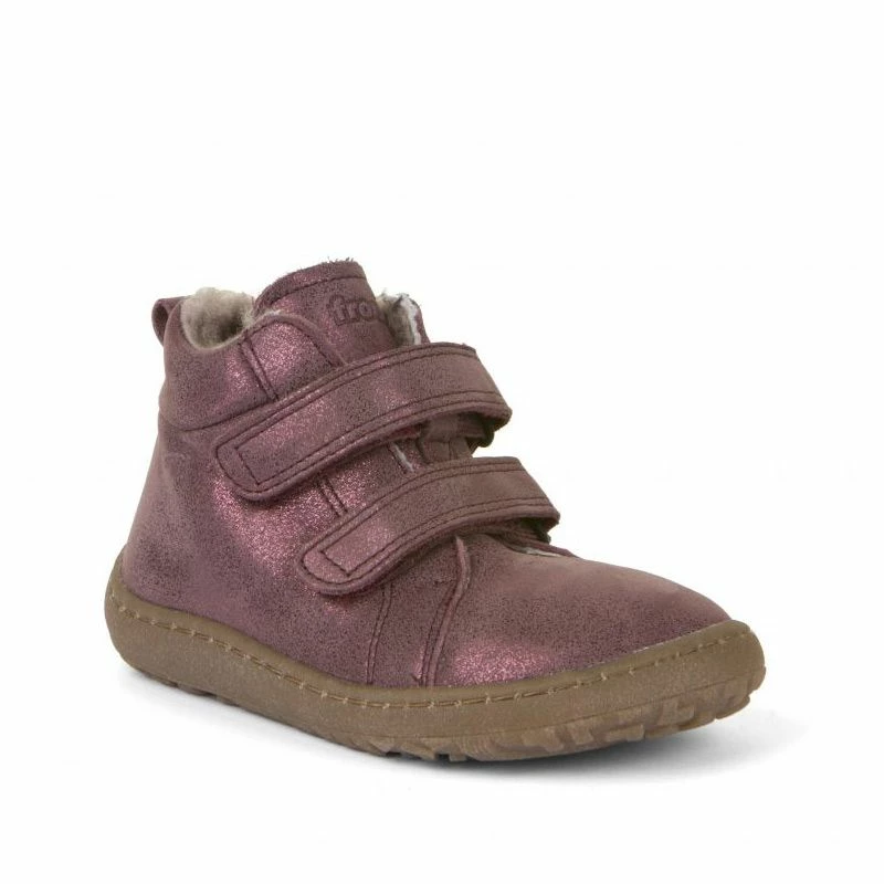 Froddo Barefoot Sheepskin Lined Boots Pink 3 Froddo Barefoot Sheepskin Lined Boots Pink