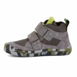 Froddo Barefoot Autumn Boots Grey Green -Happy Little Soles Shop g3110224 4b