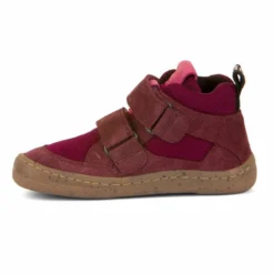 Froddo Barefoot Autumn Boots Bordeaux -Happy Little Soles Shop g3110224 6b