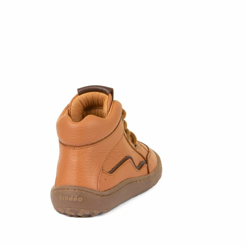 Froddo Barefoot Lace Up Boot Cognac 6 Froddo Barefoot Lace Up Boot Cognac - Image 4