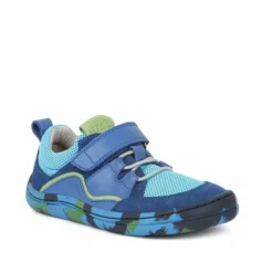 Froddo Barefoot Elastic Trainer Electric Blue -Happy Little Soles Shop g3130222 1 2
