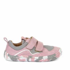 Froddo Barefoot Sports Shoe Grey Pink -Happy Little Soles Shop g3130223 12