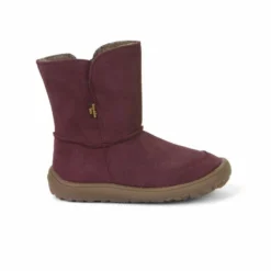 Froddo Barefoot Waterproof Suede Boots Bordeaux -Happy Little Soles Shop g3160170 1a