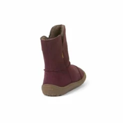 Froddo Barefoot Waterproof Suede Boots Bordeaux -Happy Little Soles Shop g3160170 1d