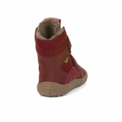 Froddo Barefoot Waterproof Winter Boots Bordeaux -Happy Little Soles Shop g3160189 6d 1