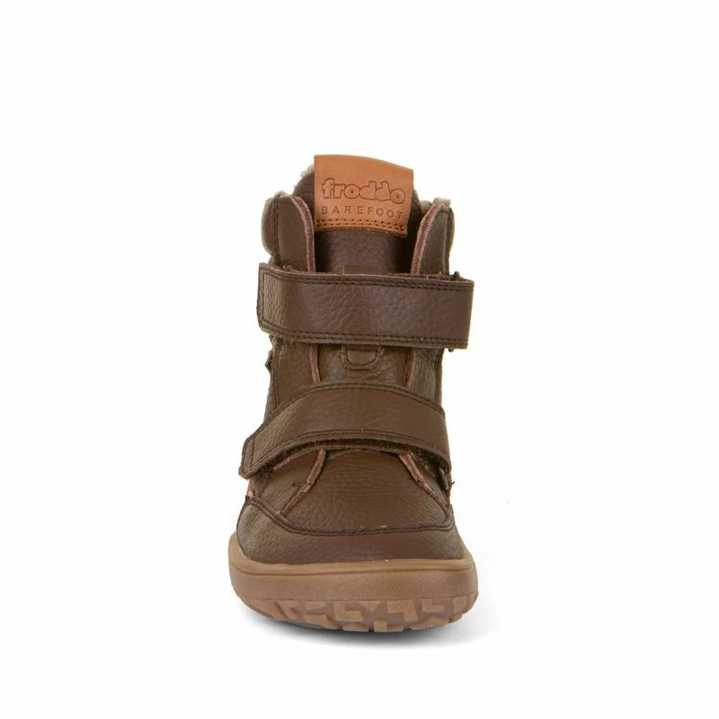 Froddo Barefoot Waterproof Winter Boots Brown Leather 5 Froddo Barefoot Waterproof Winter Boots Brown Leather - Image 3