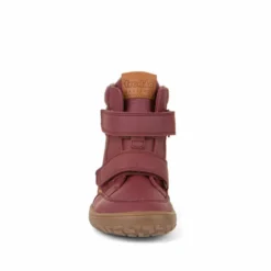 Froddo Barefoot Waterproof Winter Boots Bordeaux Leather -Happy Little Soles Shop g3160204 6 2d 0001