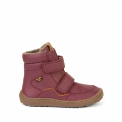 Froddo Barefoot Waterproof Winter Boots Bordeaux Leather -Happy Little Soles Shop g3160204 6 2d 0004
