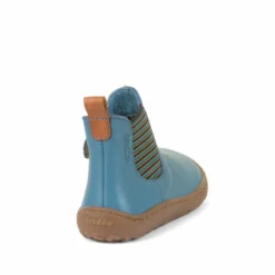 Froddo Kids Barefoot Chelsea Boot Jean Blue -Happy Little Soles Shop g3160206 3 2d 0003
