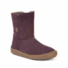 Froddo Barefoot Waterproof Suede Boots Purple -Happy Little Soles Shop g3160207 6 2d 0005