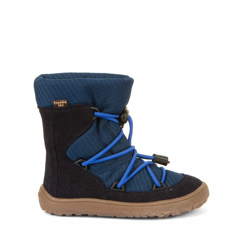 Froddo Barefoot Waterproof Track Boots Dark Blue 4 Froddo Barefoot Waterproof Track Boots Dark Blue - Image 2
