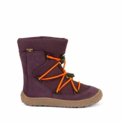 Froddo Barefoot Waterproof Track Boots Purple -Happy Little Soles Shop g3160212 5 2d 0004