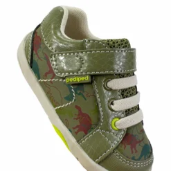 Pediped Grip N Go Dani Earth Dino -Happy Little Soles Shop gg7077 al16 lrg