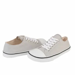 Bohempia Adults Herlik Light Grey White Wide Fit -Happy Little Soles Shop herlik grey white 3 1