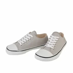 Bohempia Adults Herlik Light Grey White Wide Fit -Happy Little Soles Shop herlik grey white 4 1