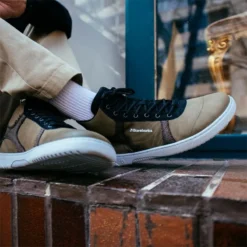 Be Lenka Adults Barebarics Hifly Sneakers Dark Green And Grey -Happy Little Soles Shop hifly green1