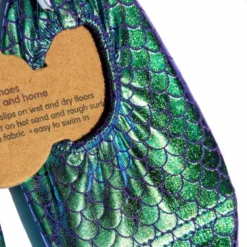 Slipfree Kids Ivy Pool Shoes (Foil Print) -Happy Little Soles Shop ivyshoecloseupsquare