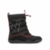 Vivobarefoot Juniors Lumi Boots Obsidian (Black Sole) -Happy Little Soles Shop juniors lumi boots obsidian