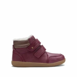 Bobux Kid+ Timber Arctic Boot Boysenberry -Happy Little Soles Shop kid timber arctic boot boysenberry