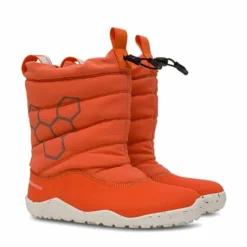 Vivobarefoot Kids Lumi Boots Tomato 11 Vivobarefoot Kids Lumi Boots Tomato -Happy Little Soles Shop lumi tomato 4