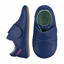Poco Nido Ink Blue Strap Shoe -Happy Little Soles Shop mighty shoes ink blue strap 2