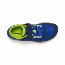 Merrell Kids Trail Glove 7 Blue/Lime 11 Merrell Kids Trail Glove 7 Blue/Lime -Happy Little Soles Shop mk266791 4