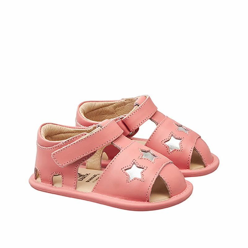 Old Soles Star Tot Sandal Silver Pink 5 Old Soles Star Tot Sandal Silver Pink - Image 3