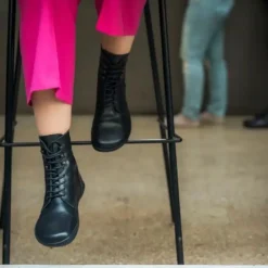 Angles Orpheus Boot Black -Happy Little Soles Shop orpheus black 4 1