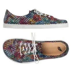 Peerko Adults Classic Leather Shoes Fun White -Happy Little Soles Shop peerko fun white2