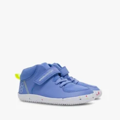 Vivobarefoot Kids Ludo Hi Boots Vivid Blue -Happy Little Soles Shop preschool vivid blue 4