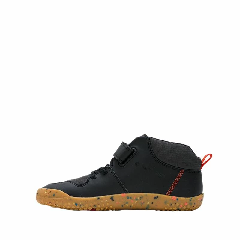 Vivobarefoot Juniors Ludo Hi Boots Obsidian 6 Vivobarefoot Juniors Ludo Hi Boots Obsidian - Image 4