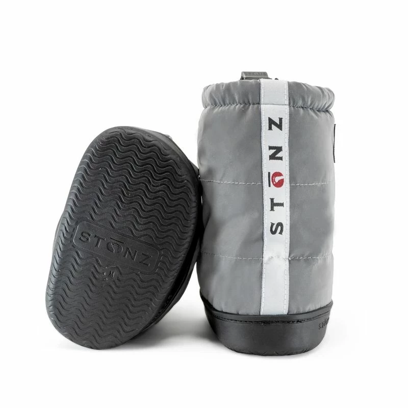 Stonz Puffer Booties Reflective Silver 6 Stonz Puffer Booties Reflective Silver - Image 4