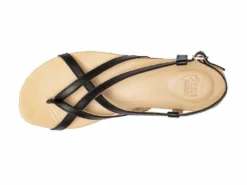 Sole Runner Ladies Rhea Sandal Black -Happy Little Soles Shop rhea top