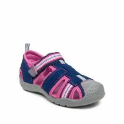 Pediped Sahara Navy Pink -Happy Little Soles Shop sahara navy pink