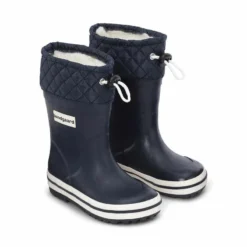 Bundgaard Kids Warm Sailor Wellingtons Navy -Happy Little Soles Shop sailor wellingtons navy