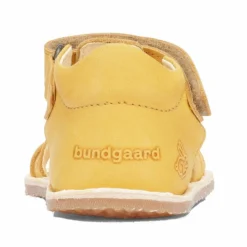 Bundgaard Kids Sebastian II Sandals Yellow -Happy Little Soles Shop sebastian yellow 3 1