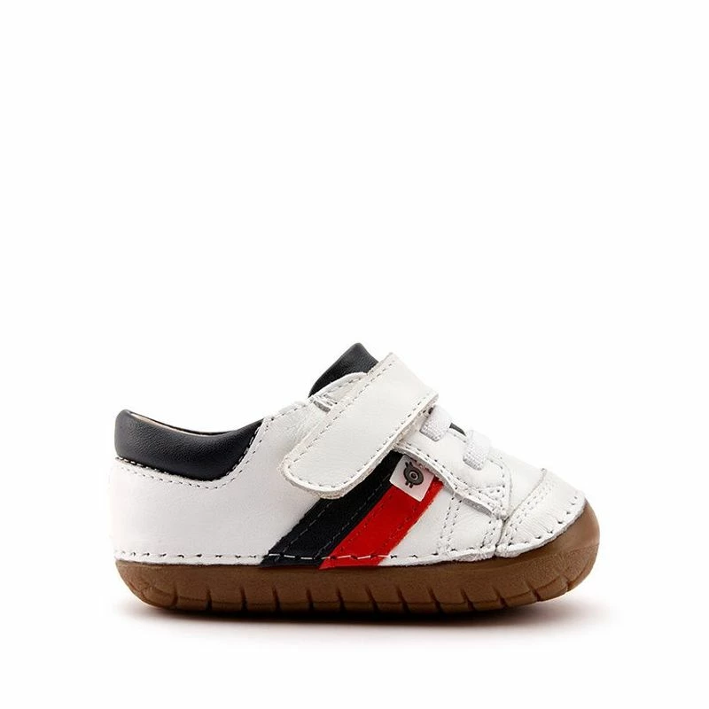 Old Soles Shield Pave Shoe Snow/Navy/Bright Red 5 Old Soles Shield Pave Shoe Snow/Navy/Bright Red - Image 3