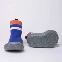 Turtl Socks In A Shell Blue -Happy Little Soles Shop socksinashell blue 4