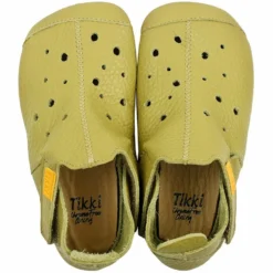 Tikki Kids Ziggy Shoes Lime Leather 9 Tikki Kids Ziggy Shoes Lime Leather -Happy Little Soles Shop soft soled shoes ziggy lime 18 32 eu 19548 4 1