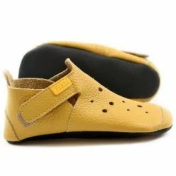 Tikki Kids Ziggy Shoes Yellow Leather -Happy Little Soles Shop soft soled shoes ziggy yellow 30 35 eu 20016 2
