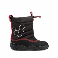 Vivobarefoot Toddlers Lumi Boots Obsidian (Black Sole)