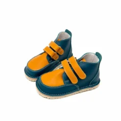 Zeazoo Kids Fox Boots Blue Camel -Happy Little Soles Shop zeazoo fox blue with camel 2 1