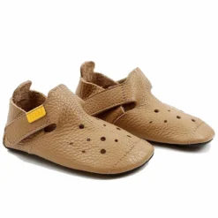 Tikki Kids Ziggy Shoes Ecru Leather