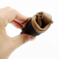 Tikki Kids Ziggy Shoes Ecru Leather -Happy Little Soles Shop ziggyleathercaramel4