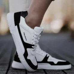 Be Lenka Adults Barebarics Zing Sneakers Black And White -Happy Little Soles Shop zing black and white 4