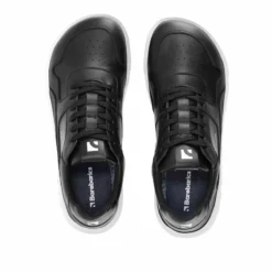 Be Lenka Adults Barebarics Zing Leather Sneakers - Black & White -Happy Little Soles Shop zing black white leather 4