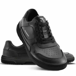 Be Lenka Adults Barebarics Zing Sneakers Black Leather -Happy Little Soles Shop zing leather black 4